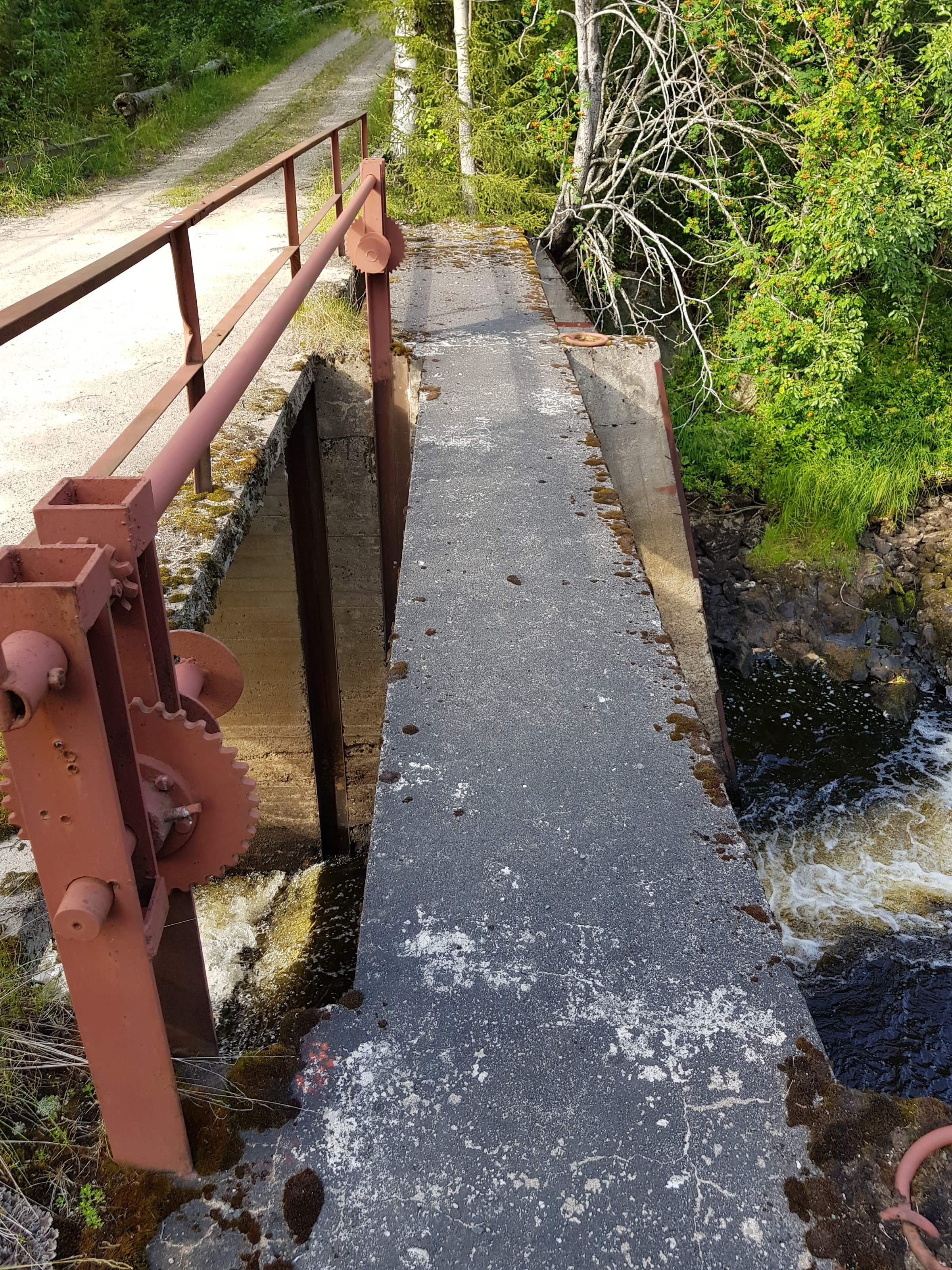 Myllyköngäs Waterfall
